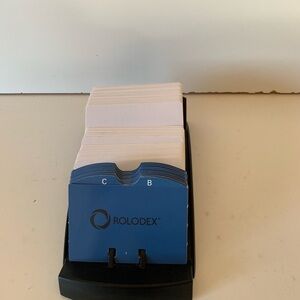 Rolodex Open Tray Card  File